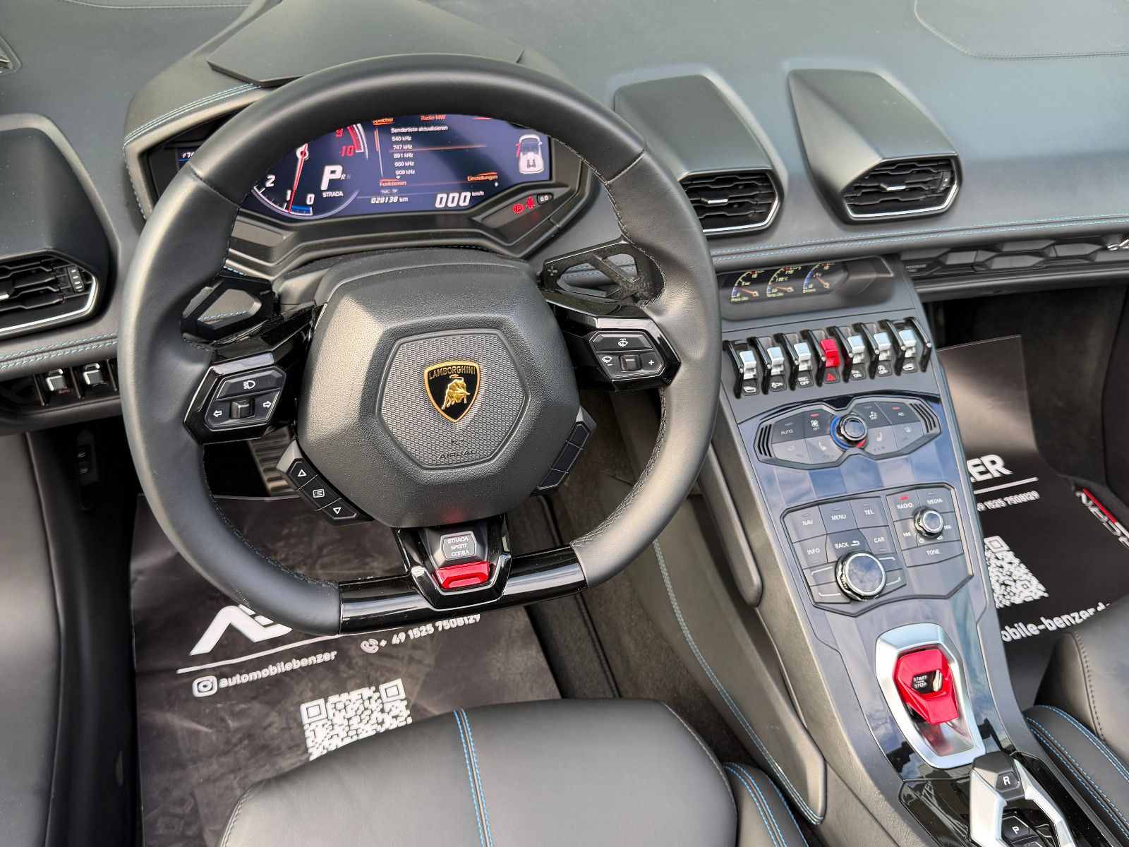 Fahrzeugabbildung Lamborghini Huracán/SPYDER/LIFT/KAMERA/LP610/KERAMIK/
