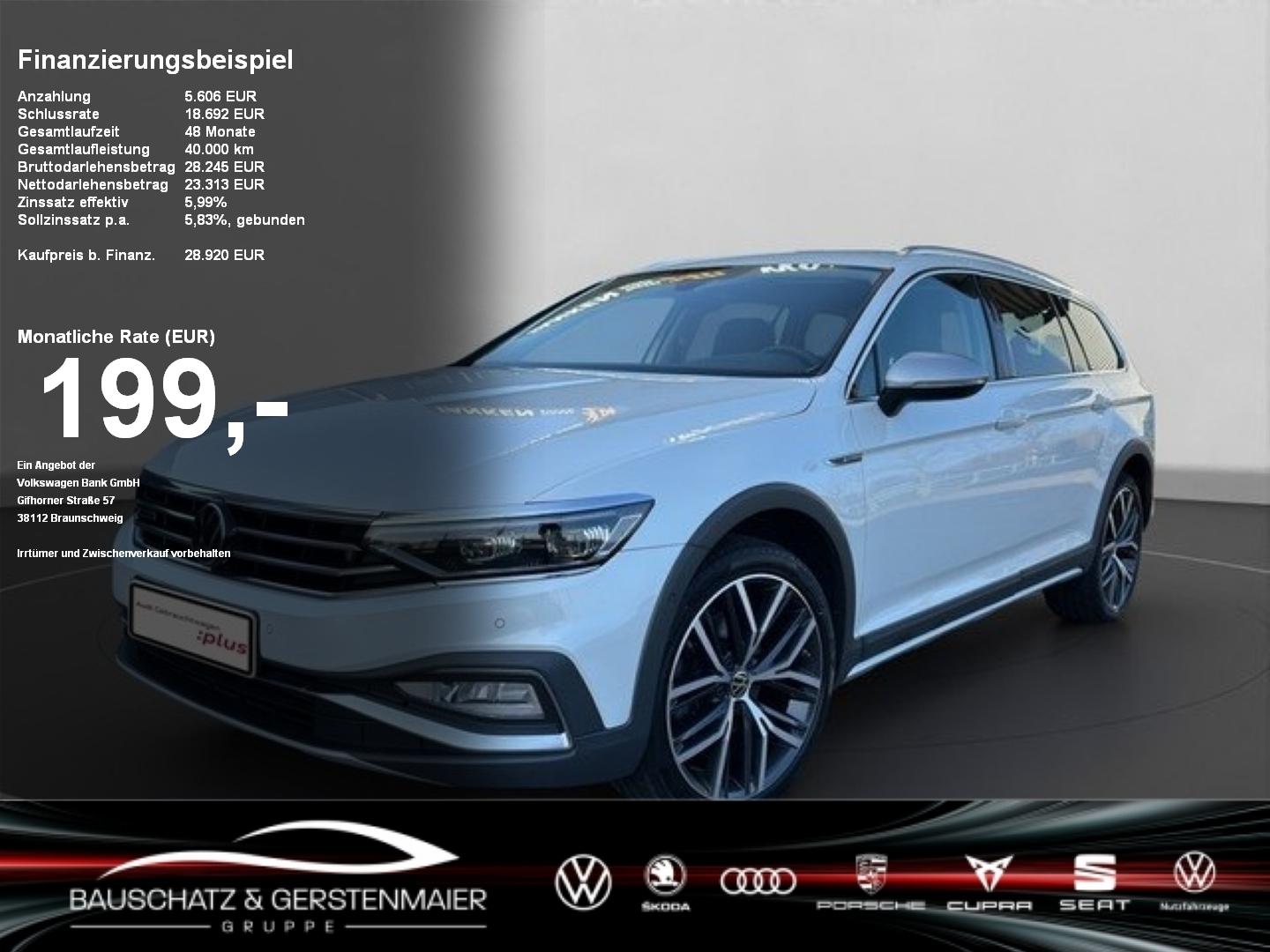 Volkswagen Passat Alltrack Variant 2.0 TDI 4M *AHK*STHZG*