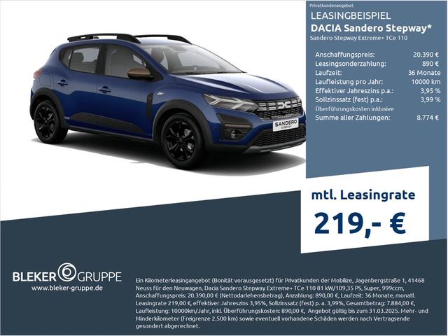 Dacia Sandero Stepway Extreme+ TCe 110