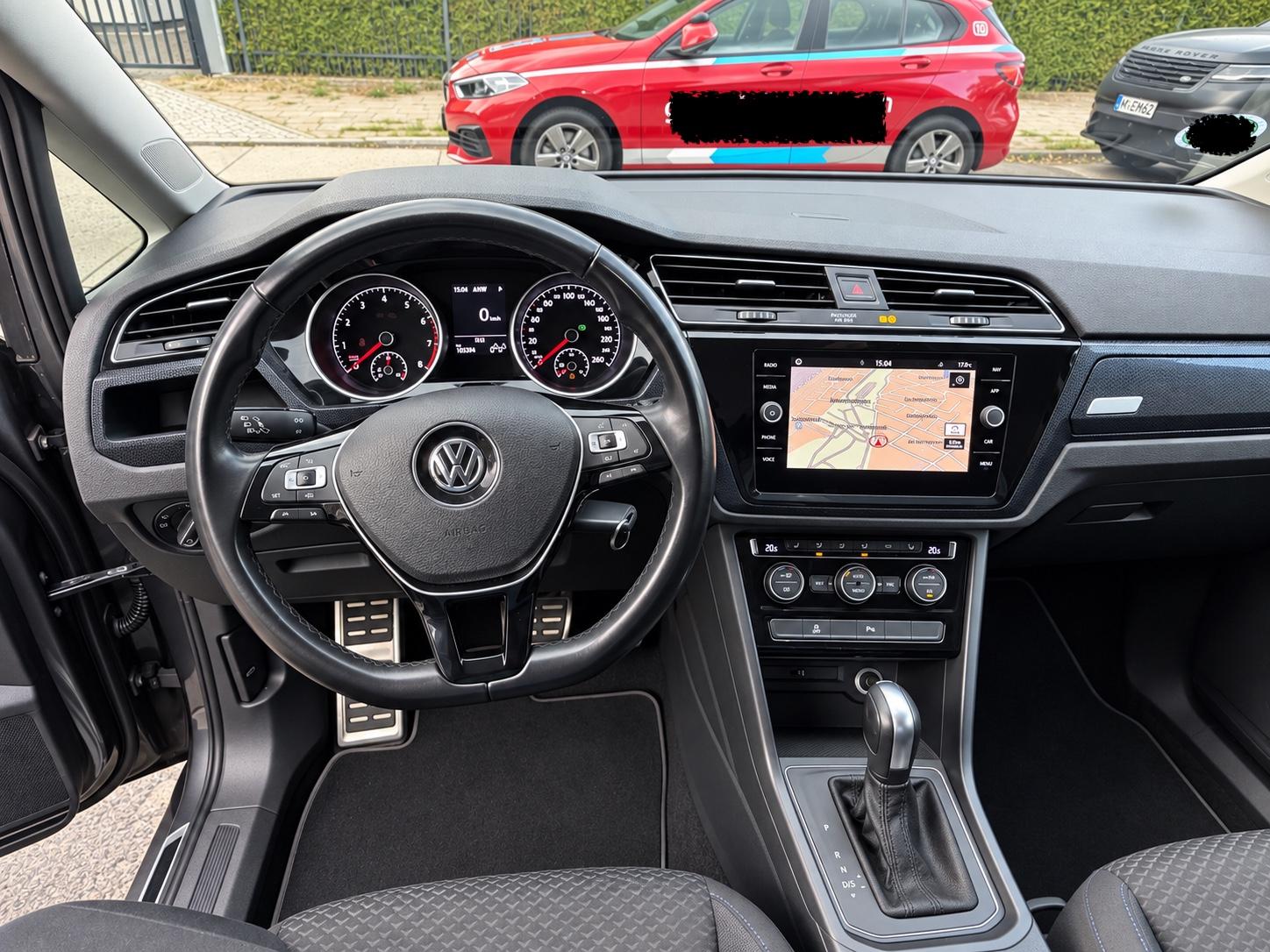 Volkswagen Touran UNITED 1.5 TSI DSG 7-Sitzer LED ACC Navi, миниатюра 10