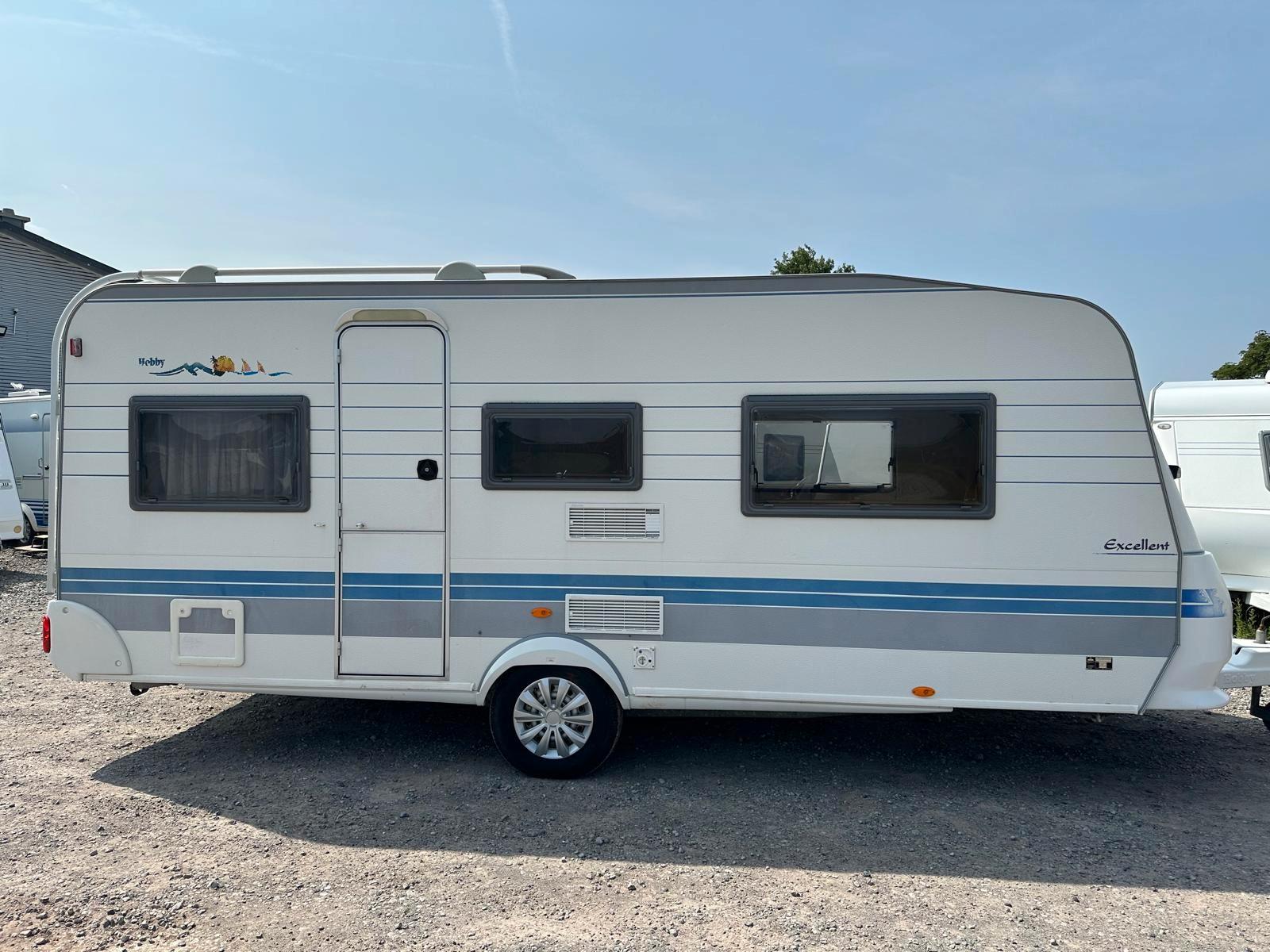 Hobby 500 UFF excellent easy FESTBETT VORZELT 1400 KG