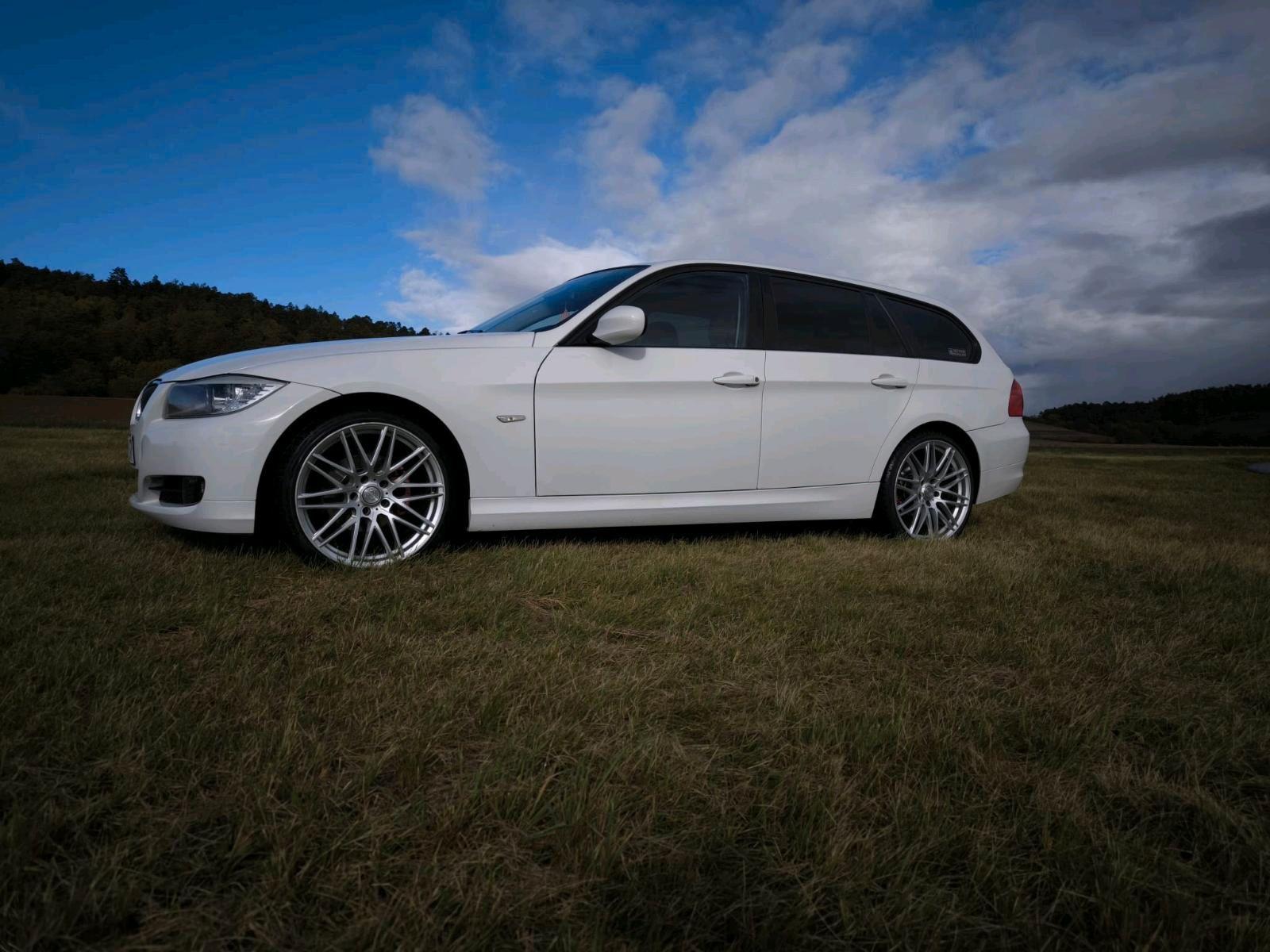 BMW 318 2011 — rear view