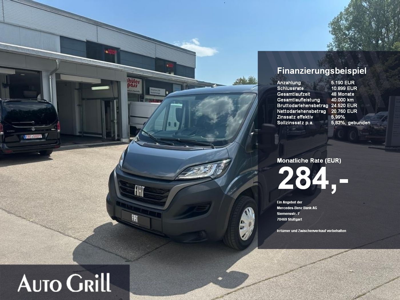 Fiat Ducato L1H1 140 9 Sitzer Navi RfKam