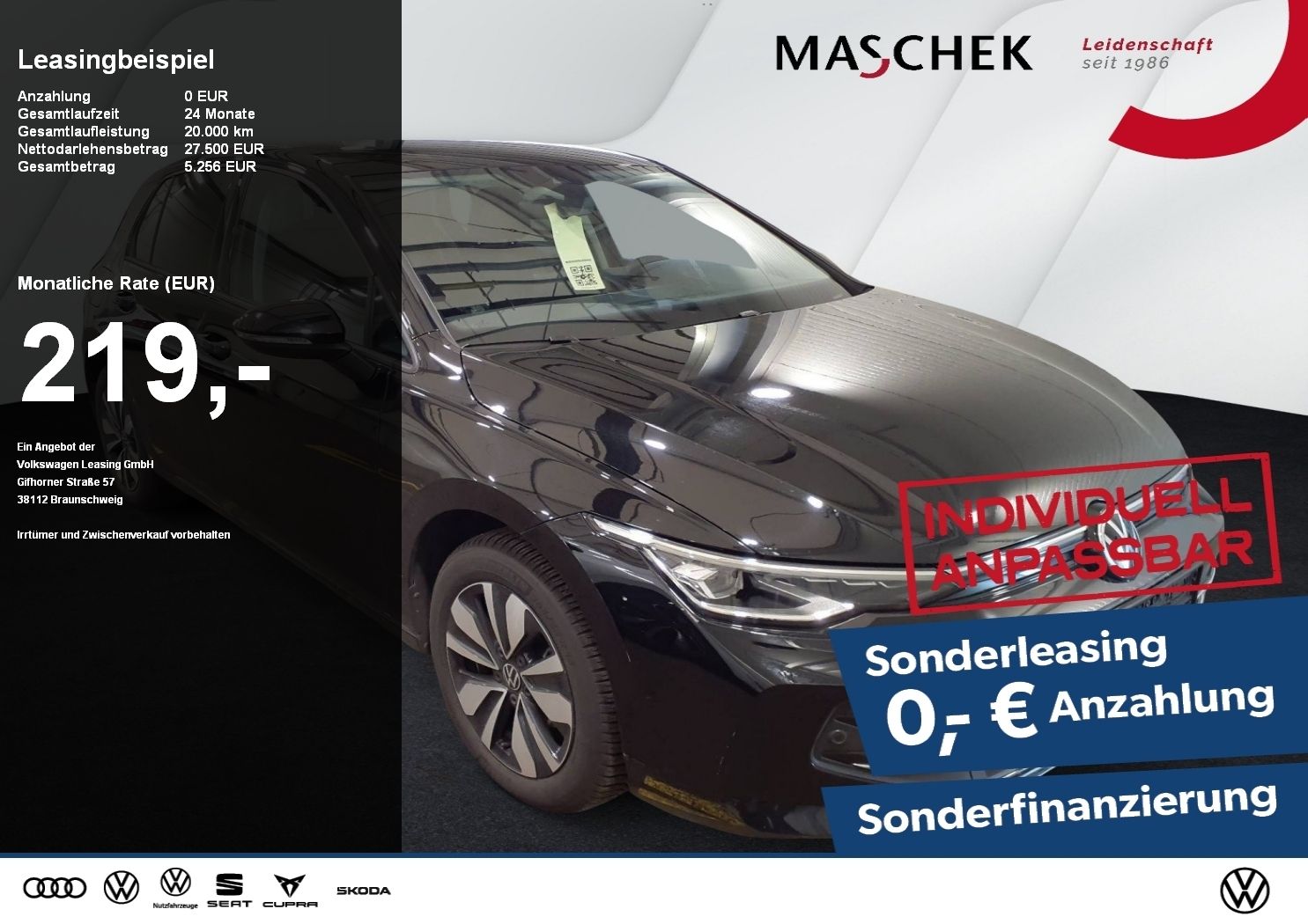 Volkswagen Golf Goal 2.0 TDI DSG AHK RearView Sitzh. AHK