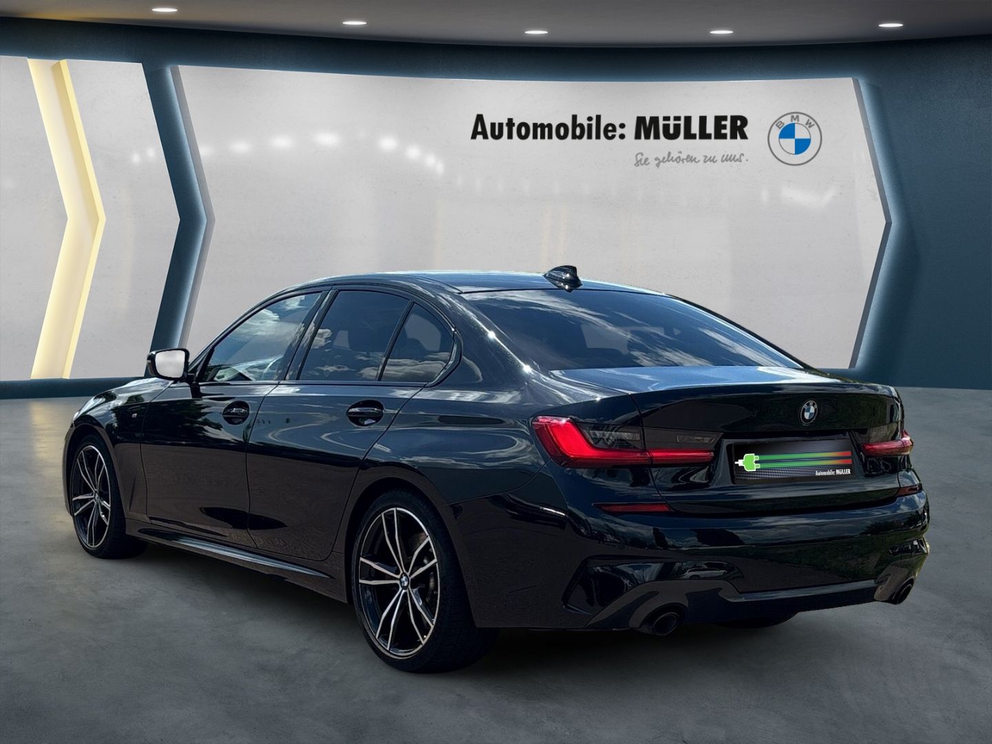 BMW 318 d Limousine M Sport Sportpaket Navi Leder Di foto 5