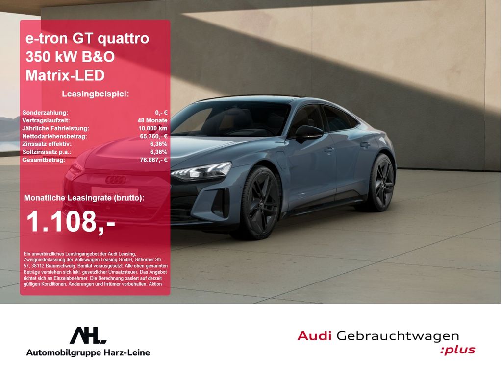 Audi e-tron GT quattro 350 kW B&O Matrix-LED 360 ACC
