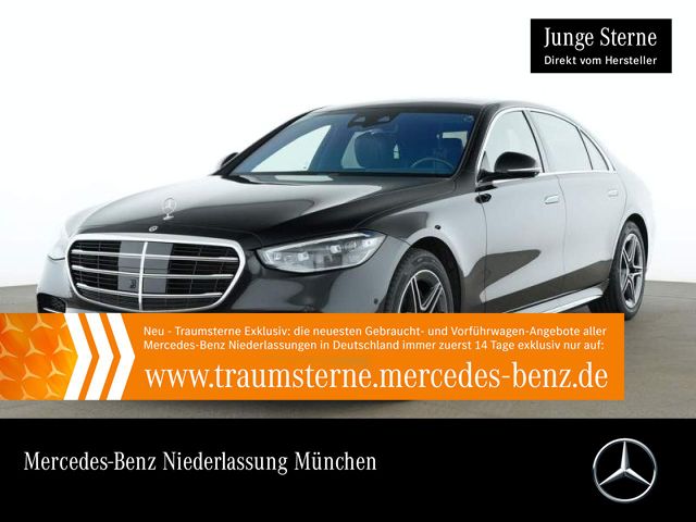 Mercedes-Benz S 450 d 4M lang AMG/Pano/HuD/HA-Lenk/Burmester3D