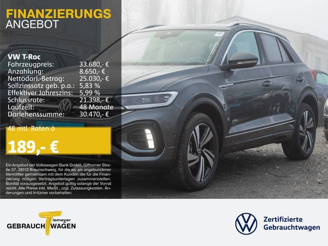 Volkswagen T-Roc 1.5 TSI DSG R-LINE LM18 ACC IQ.Drive KAMER