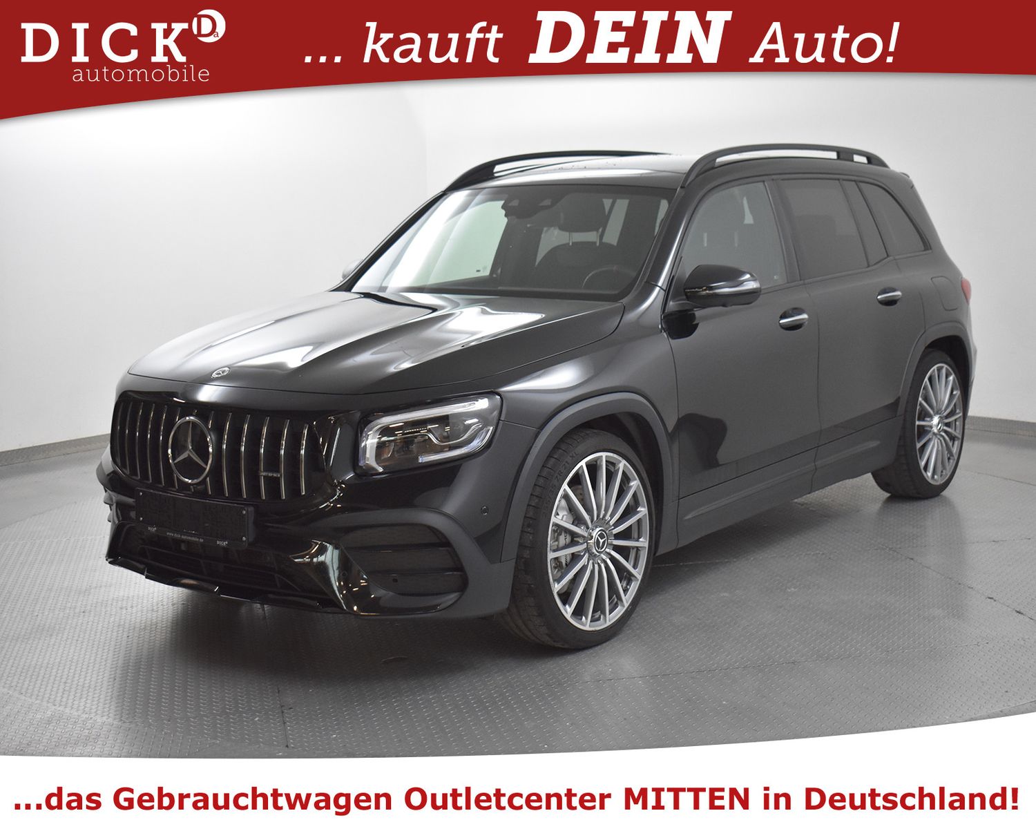MERCEDES-BENZ GLB35 AMG 4M NIGHT+PANO+MEMO+STDHZ+360+HEAD+VOLL - Image 4
