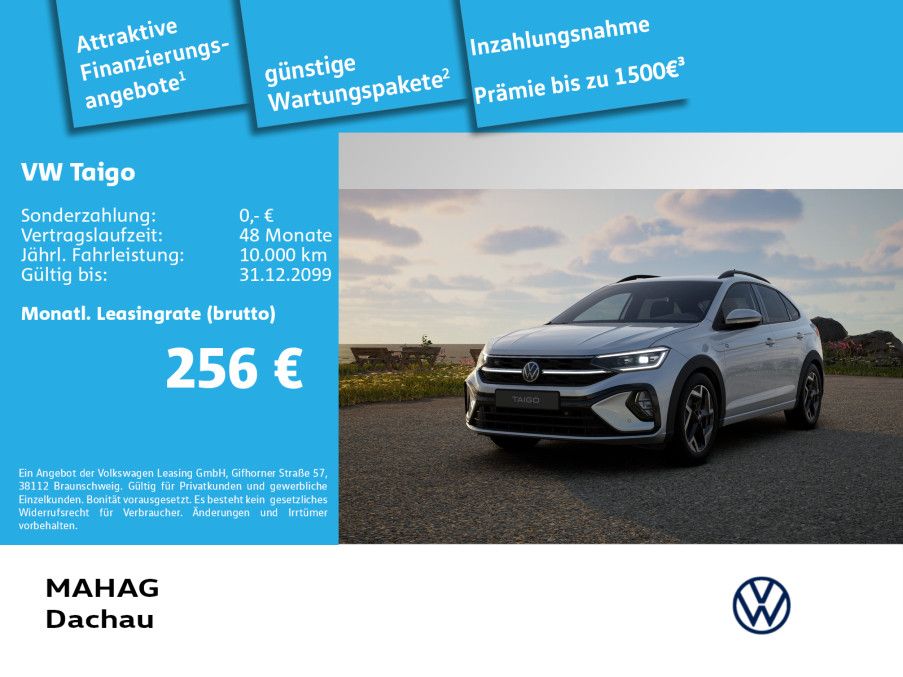 Volkswagen Taigo R-Line 1.5 TSI IQ.Light IQ.Drive Navi Park