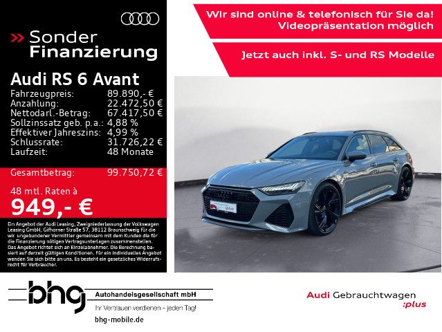 AUDI RS6 Avant 4.0 TFSI quattro Matrix/AHK/Standhz./B