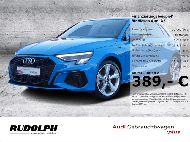 Audi A3 Sportback 40 TFSI e S line ACC LED Navi CarPl