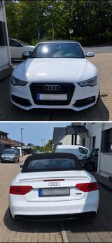 Audi Cabriolet - weiße Audi Cabriolet