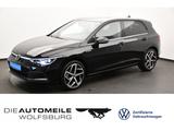 Volkswagen Golf 8 VIII 1.5 eTSI DSG Style AHK/Rückkam/Multi - mit Benzin-Antrieb: Schwarz, Leichtmetallfelgen, Limousine