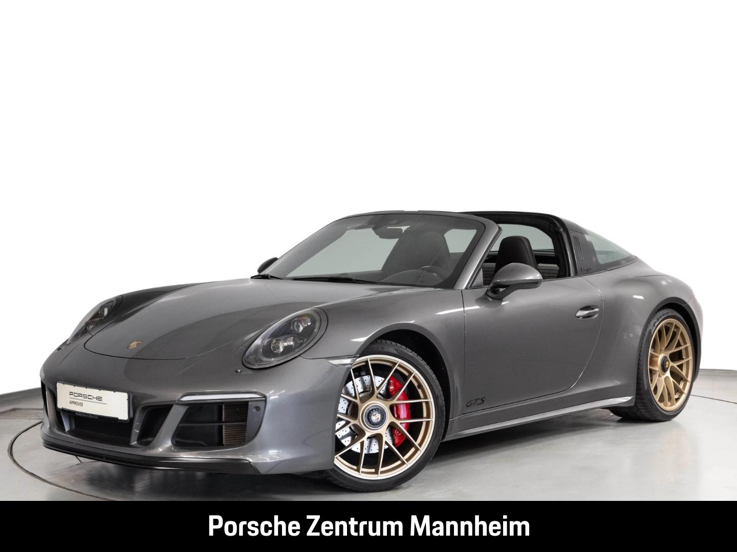 Porsche 991 -2 Targa 4 GTS Pepita Interieur Hinterachsle