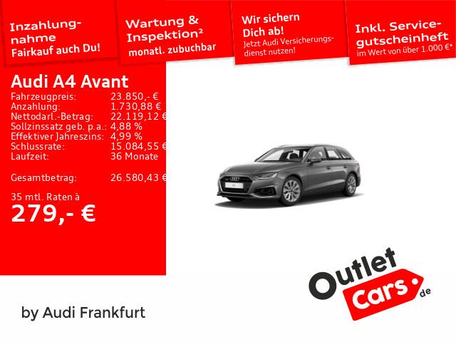 Audi A4 Avant 40 TDI quattro 150(204) kW(PS) S tronic