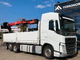 Volvo FH500 6x2 Fassi KRAN*Lenk+Lift*AHK*Palettenzange - Volvo Radlader