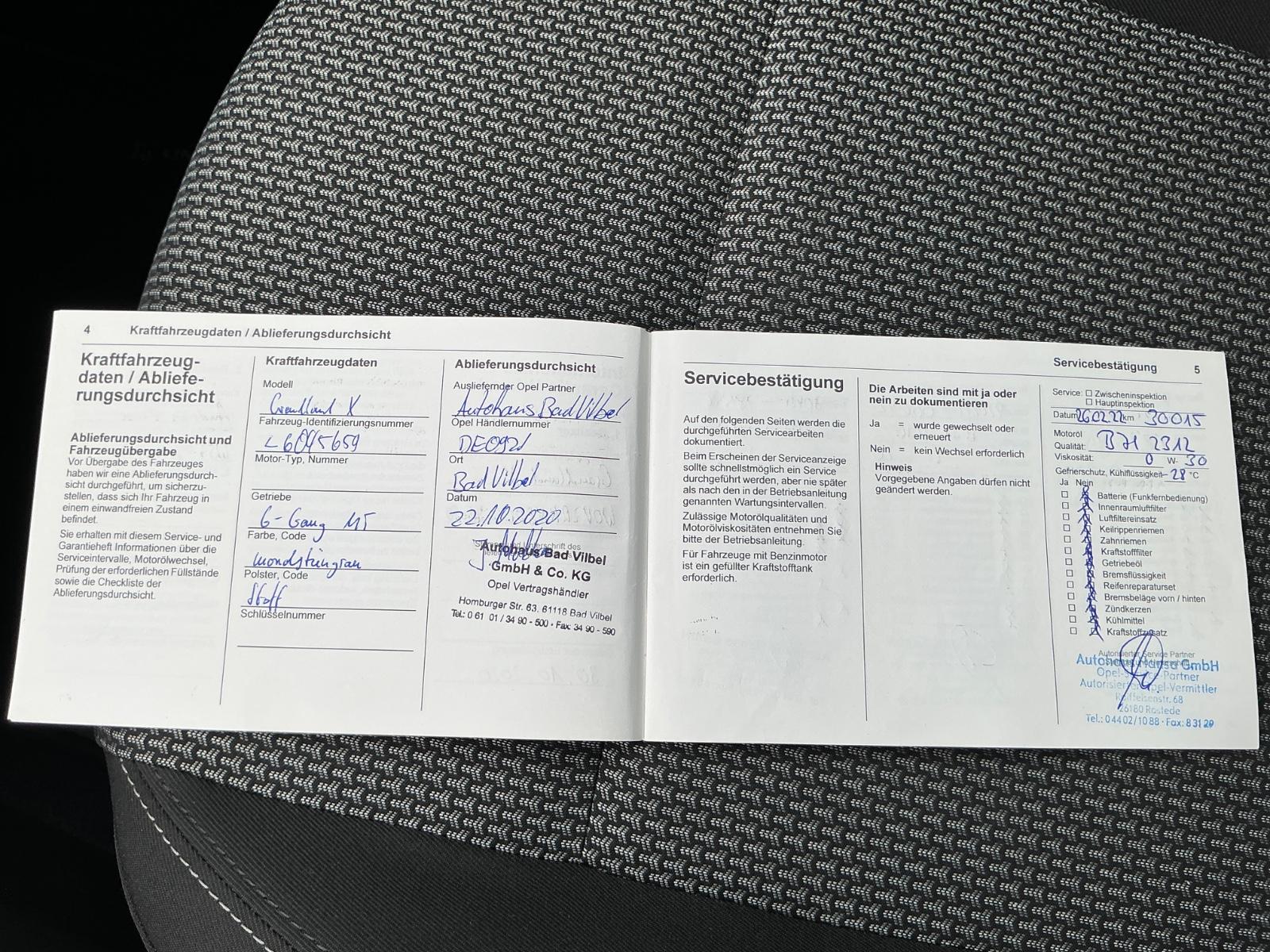 Opel Grandland (X) 1.2 Turbo SHZ LHZ AHK NAVI CarPlay