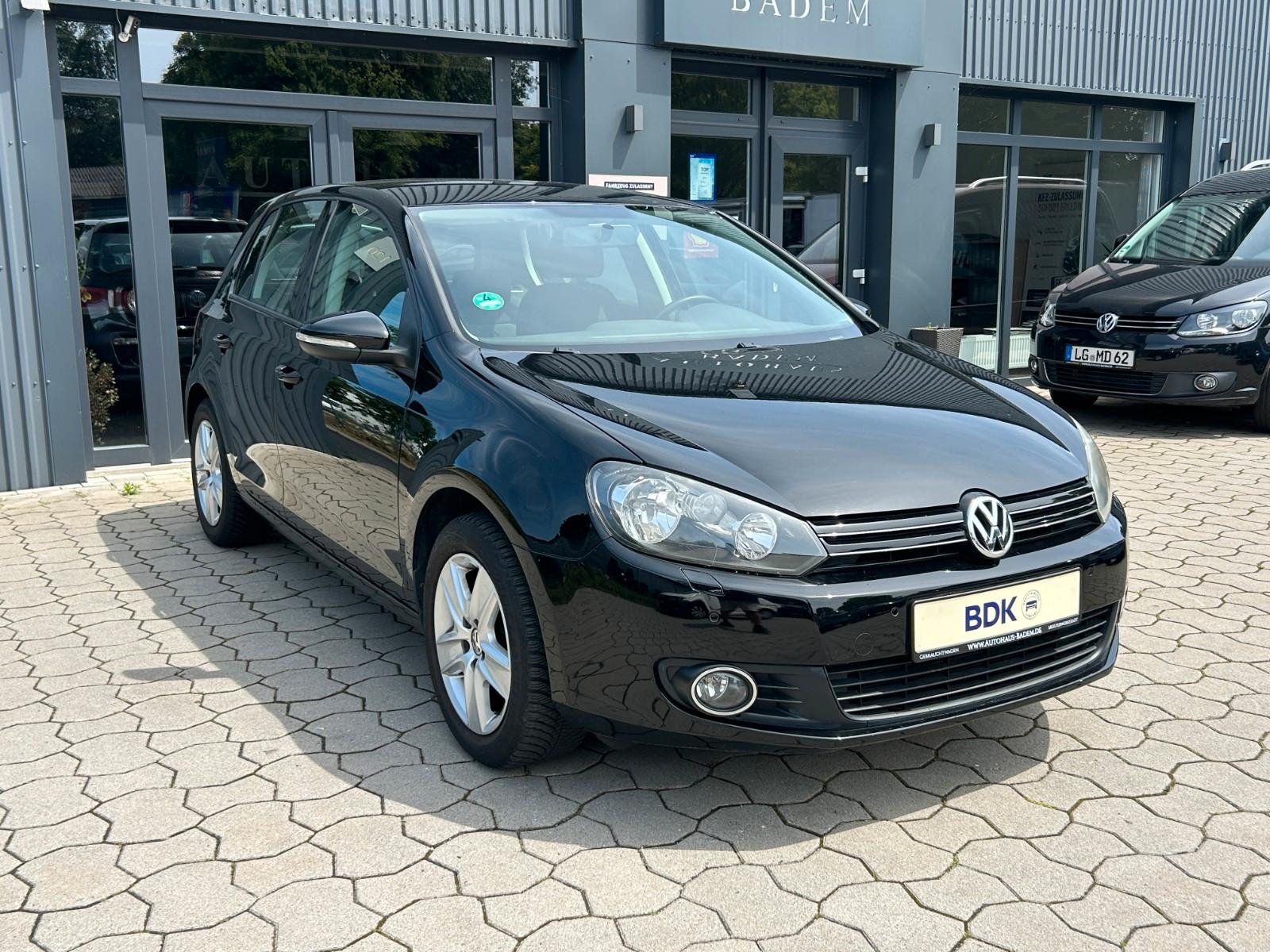 Volkswagen Golf VI 1.6 Comfortline SHZ PDC KLIMA