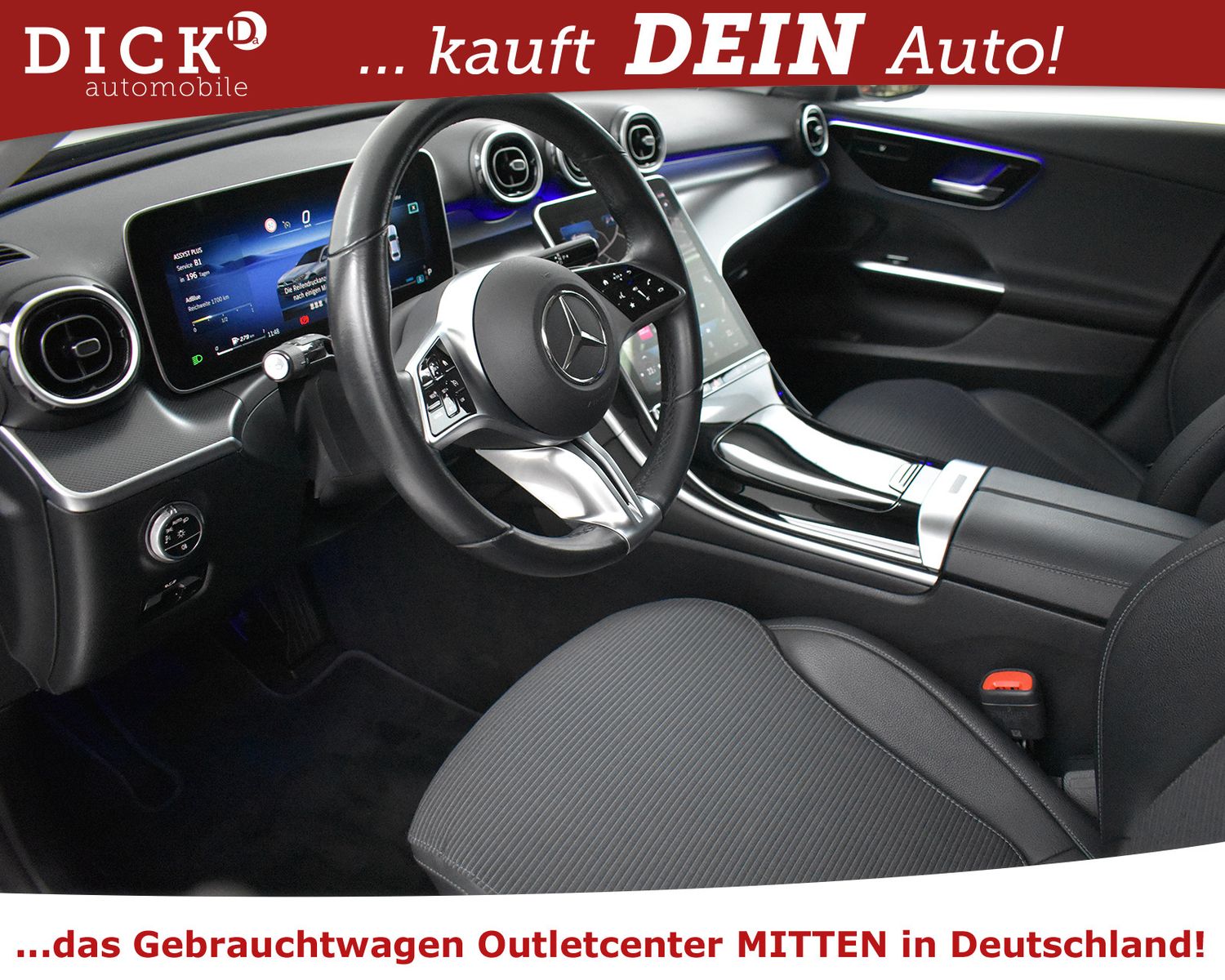 MERCEDES-BENZ C 220d 2X Avantg NIGHT+WIDES+KAM+LED+ADVENC+SHZ+ - Image 10