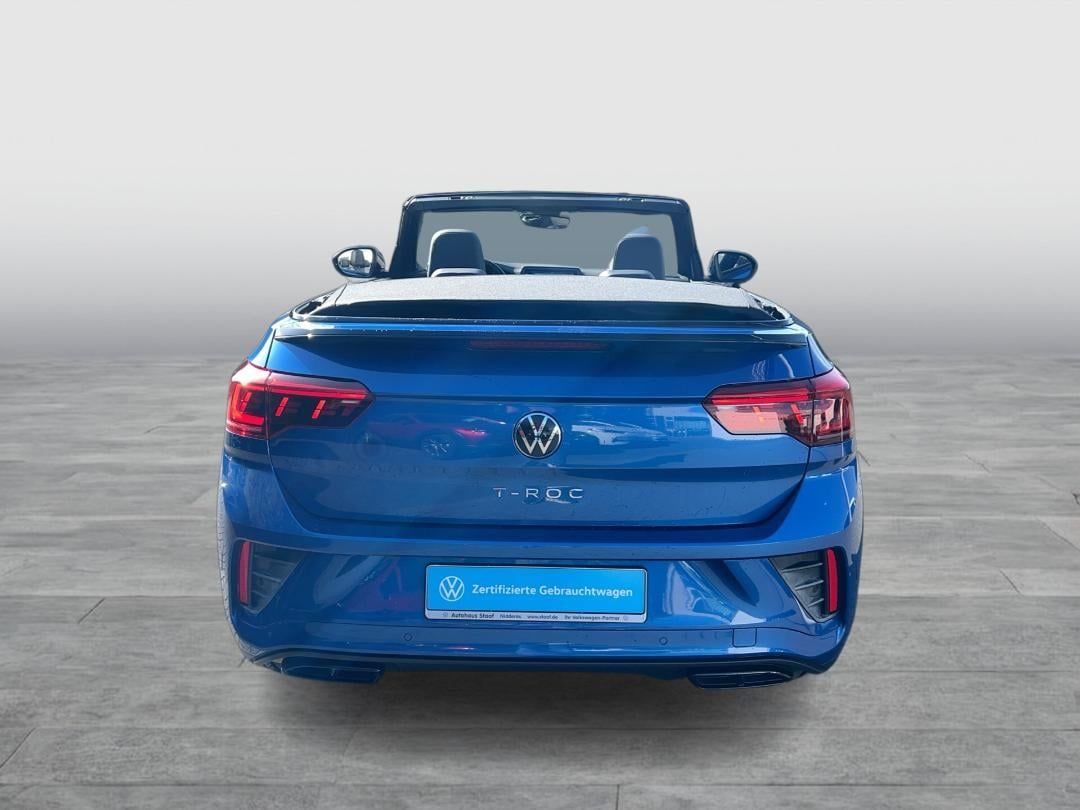 Volkswagen T-Roc Cabriolet R-Line 1.5 TSI 150PS DSG Black foto 4