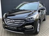 Hyundai Santa Fe blue Premium 4WD Xenon Leder Navi Kam - gebrauchte Hyundai SANTA FE aus dem Jahr 2016