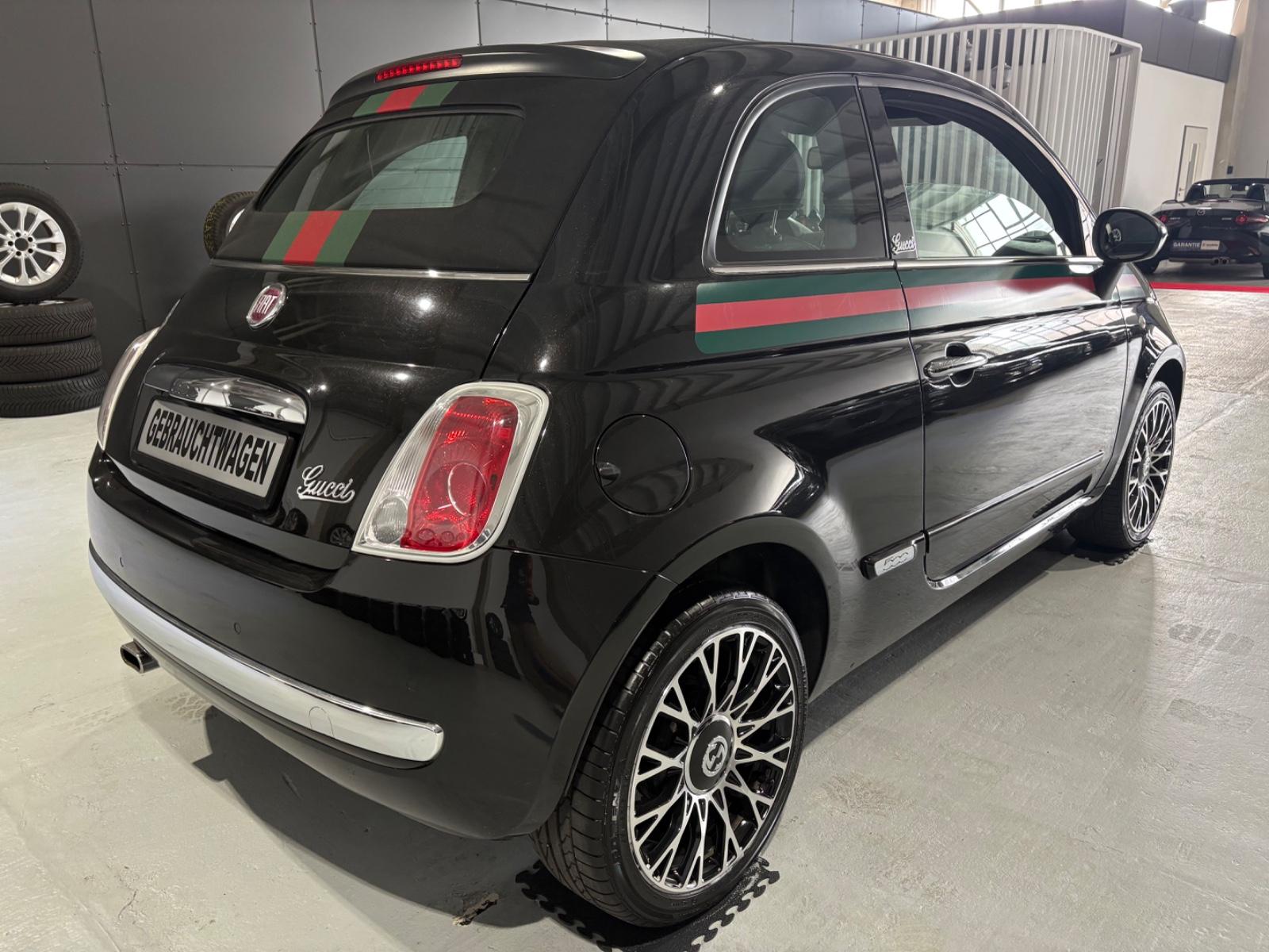 Fiat 500 Cabrio by Gucci*Leder*Klimaaut.*