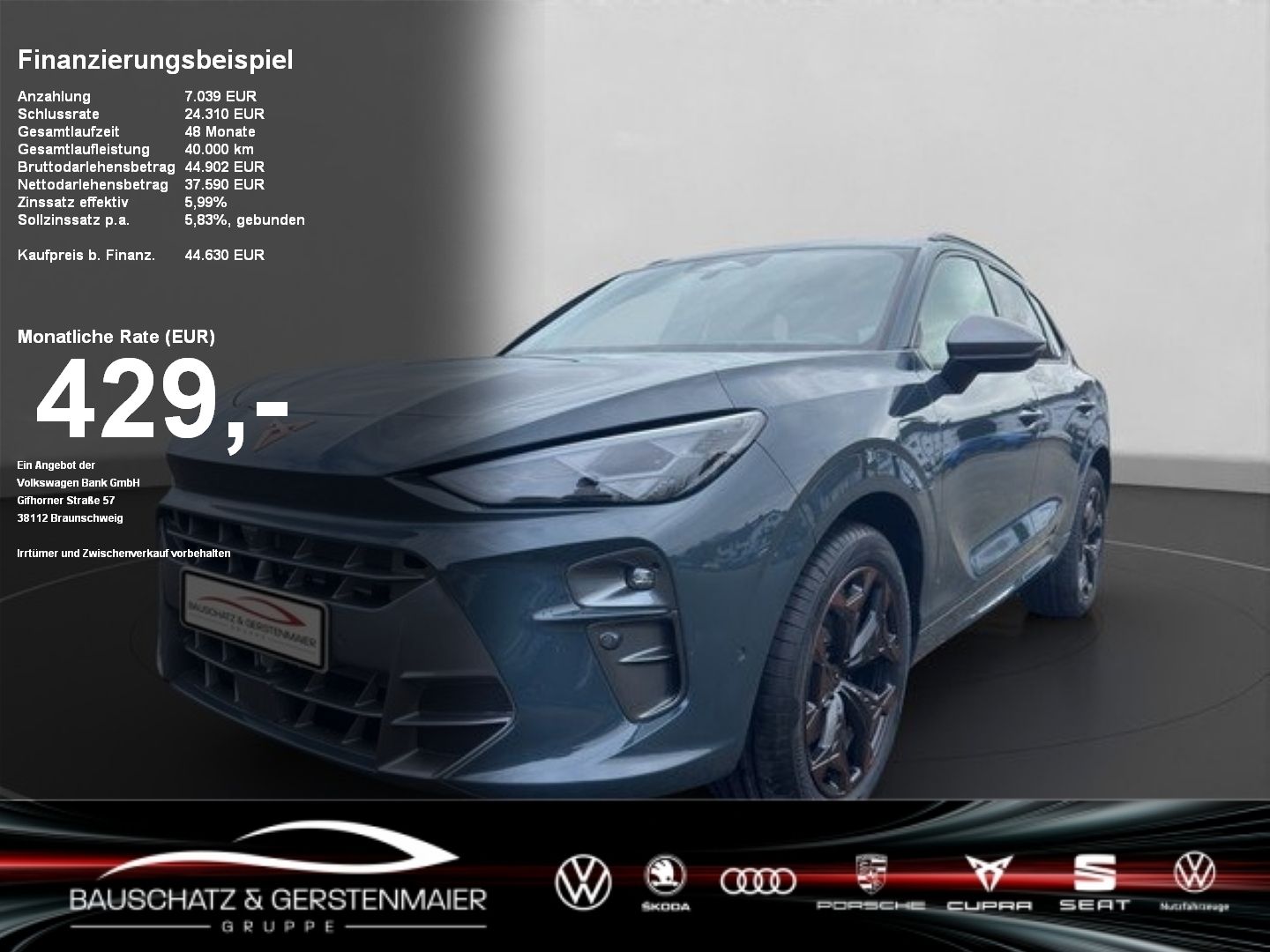 CUPRA Terramar 1.5 e-HYBRID 6-Gang-DSG