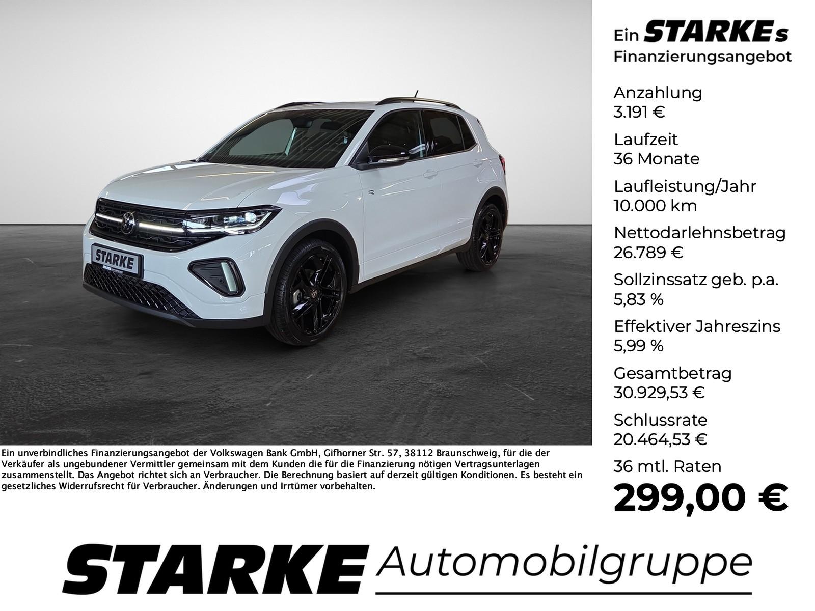 Volkswagen T-Cross 1.5 TSI DSG R-Line IQ-Light Matrix-LED B