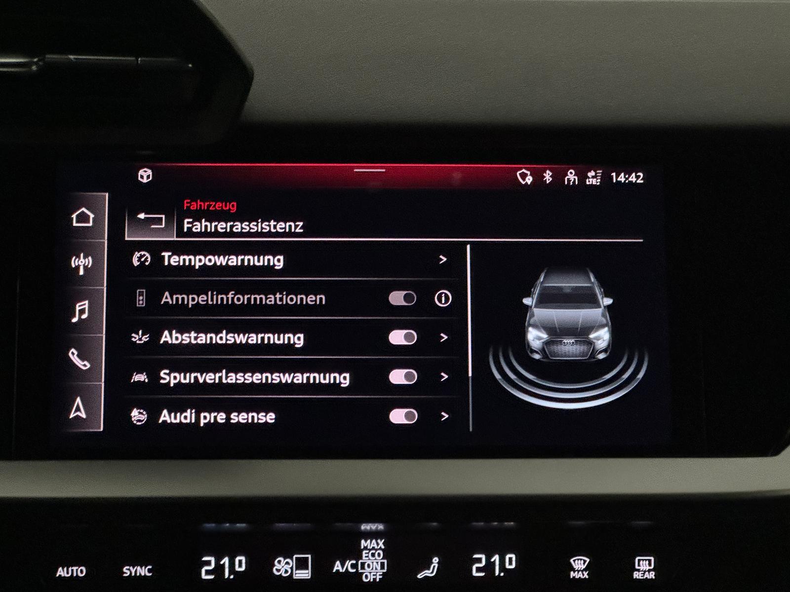Audi A3 TFSI 30 SB advanced Virtual LED Kamera 1Hd, миниатюра 20