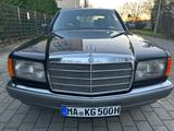 Mercedes-Benz S 420 W 126 Blauschwarz*Leder schwarz*Klima - Mercedes S 420 mit Schiebedach