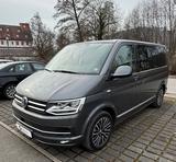 Volkswagen T6 2.0 TDI Multivan 4Motion Comfortline/AHK/Kame - Volkswagen T6 Multivan: Grau, Vollleder