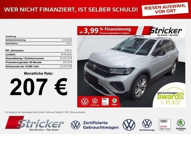 Volkswagen T-Cross Goal 1.0 TSI DSG 207,-ohne Anzahlung AHK