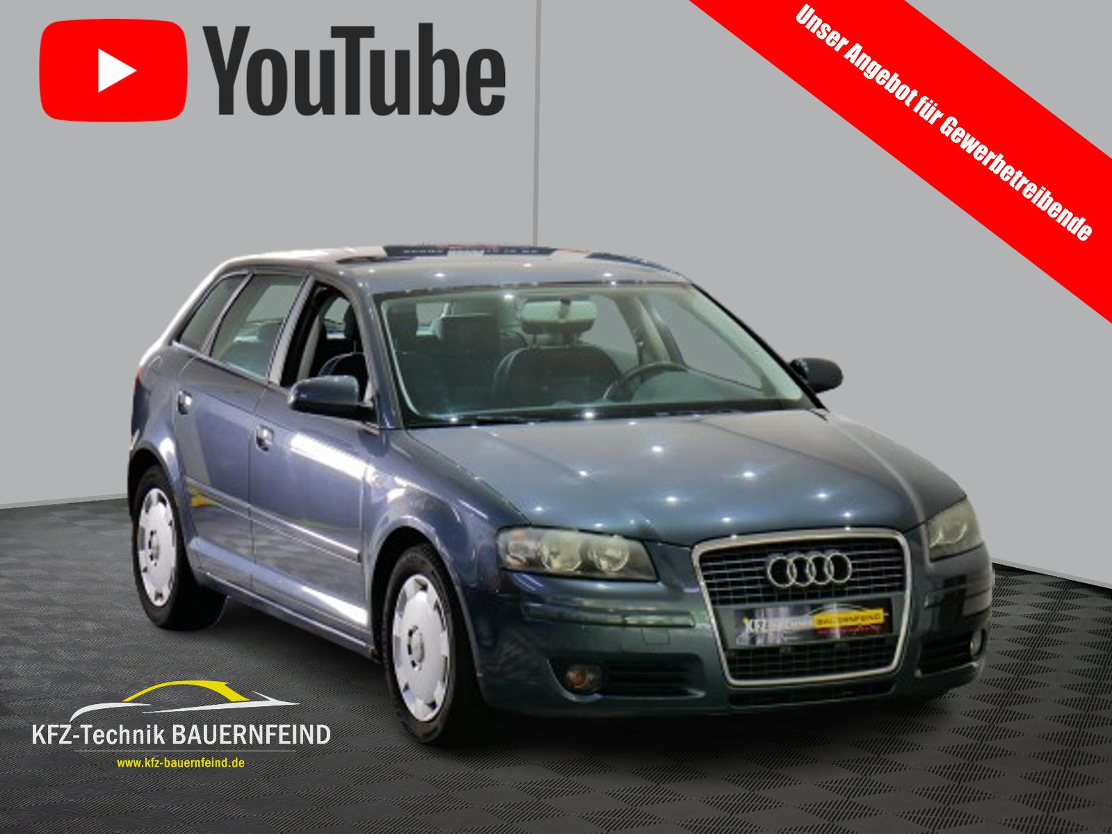 Audi A3 Sportback 1.6 FSI Ambition 8-fach bereift