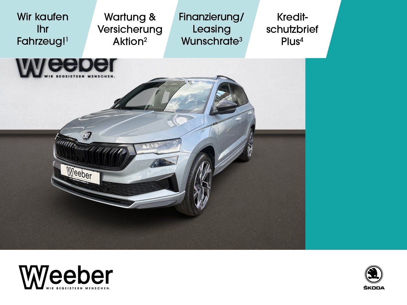 Skoda KAROQ 2.0 TSI 4x4 DSG Sportline AHK Standheiz