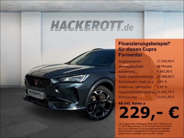 Cupra Formentor VZ e-HYBRID 1.4 (245 PS) LED Navi AHK 