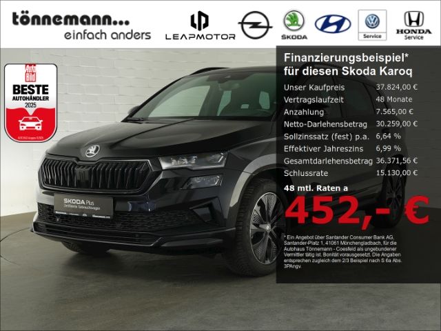 Karoq SPORTLINE TSI DSG 4X4+LED+NAVI+RÜCKFAHRKAM