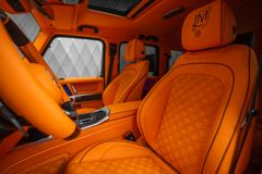 G 63 AMG 2025 BRABUS G 800 GREY/ORANGE VIP