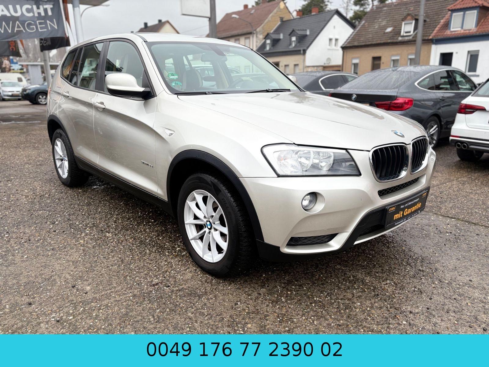 BMW X3 sDrive 18 d*SERVICE NEU*AUTOMATIK*PDC*EURO5*