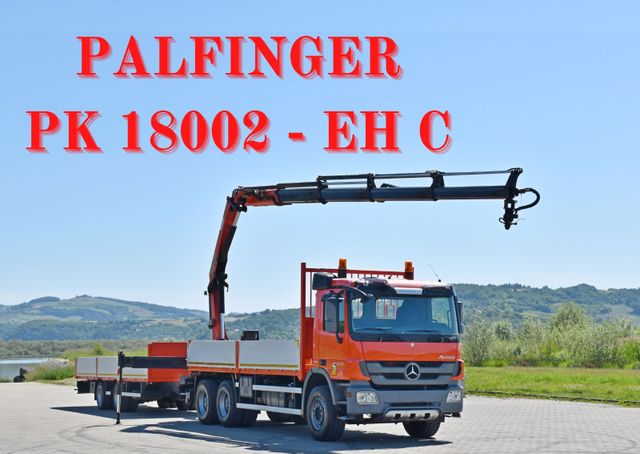 Mercedes-Benz ACTROS 2641 + PK18002-EH C/FUNK + Anhänger! 6x4