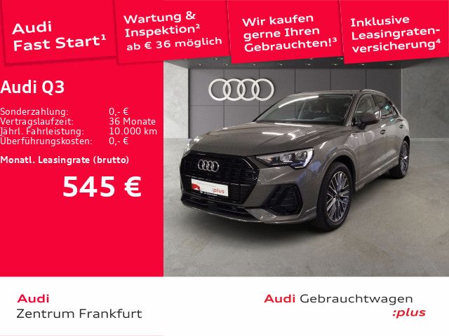 Audi Q3 45 TFSI e S tronic S line Navi DAB VC Sitzhei