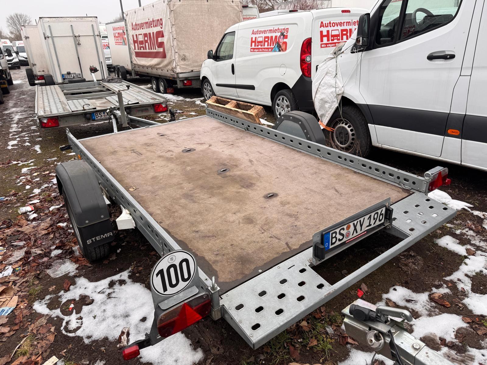 Stema Motorrad-, Quad-, Rasenmäheranhänger, absenkbar