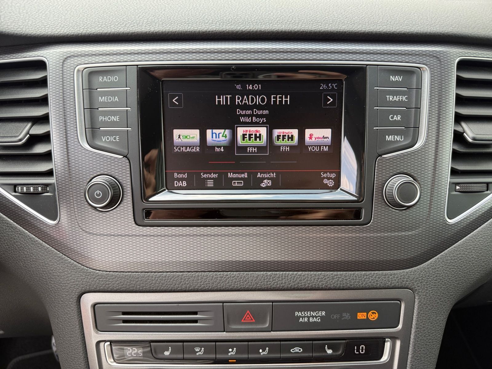 Fahrzeugabbildung Volkswagen Golf Sportsvan Golf VII Sportsvan 1.4 TSI BMT Lo