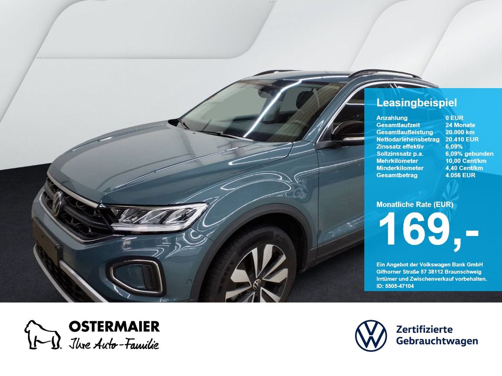 T-Roc GOAL 1.0TSI 116PS ACC.NAVI+VC.LED.APP-C.SH