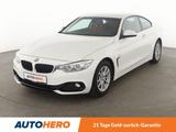 BMW  420i Sport Line*TEMPO*CAM*SHZ* - weiße BMW 420
