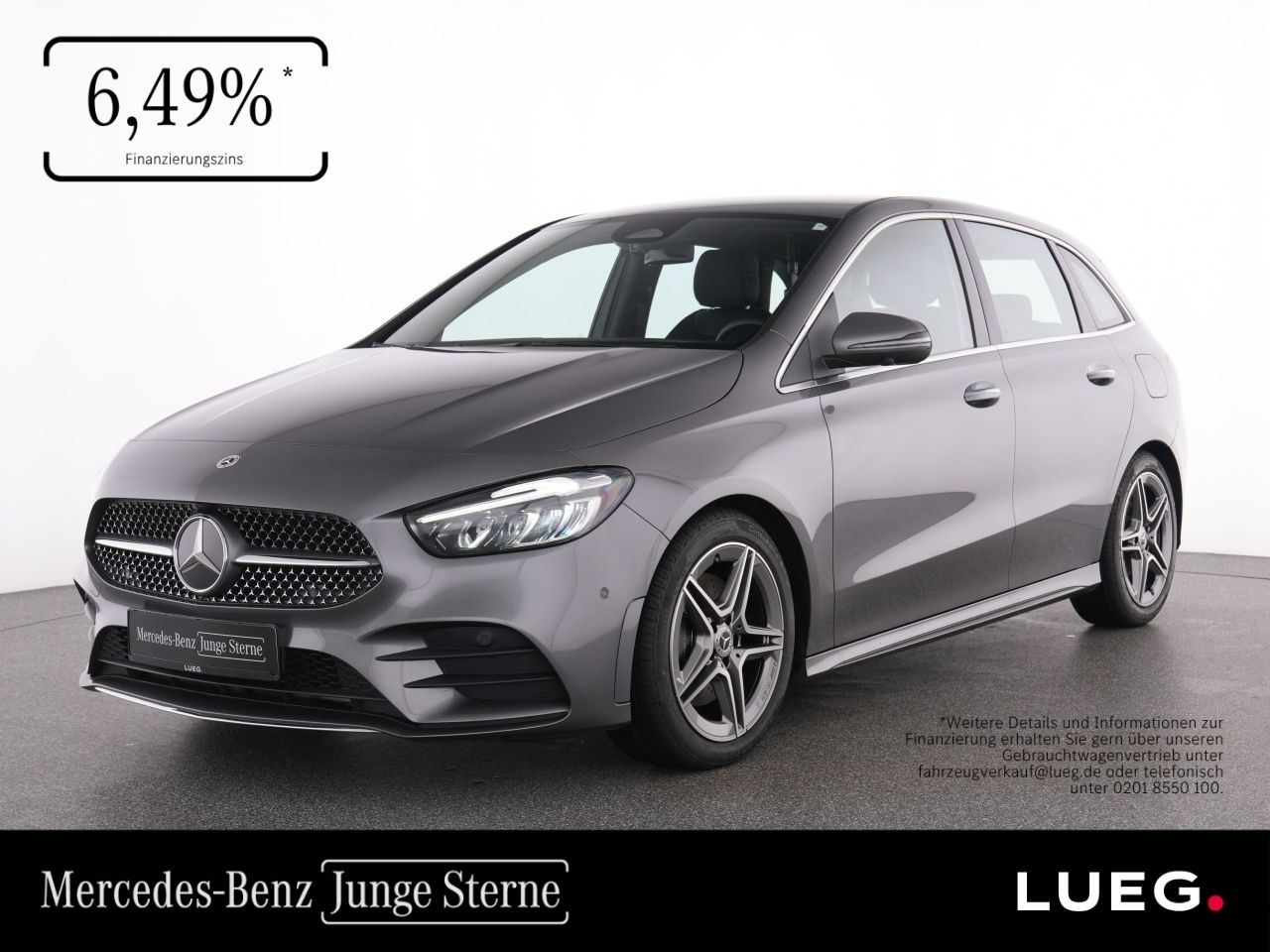 MERCEDES-BENZ B 220 d AMG+LED+Dist+360+Totw+PTS+KeyGoSpurAssis