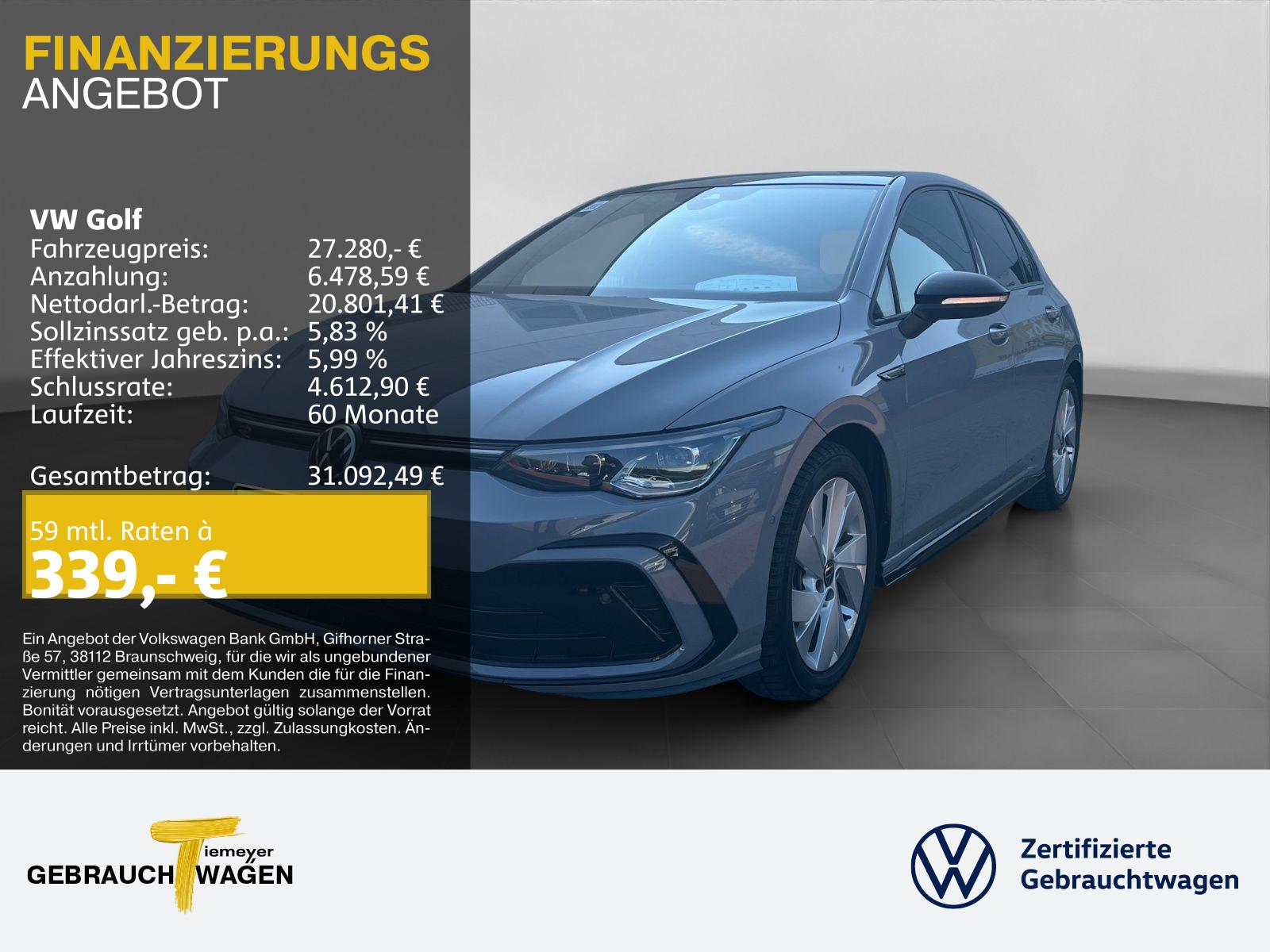 Volkswagen Golf 1.5 eTSI R-LINE AHK PANO LM18