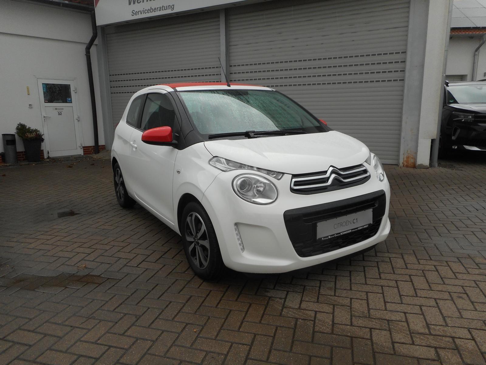 Citroën C1 Airscape Shine VTi72, Faltdach, Automatik