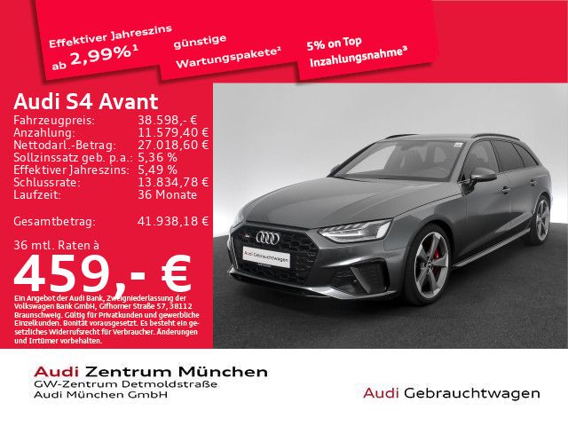 AUDI S4 Avant TDI tiptr. B&amp;O/HuD/Navi+