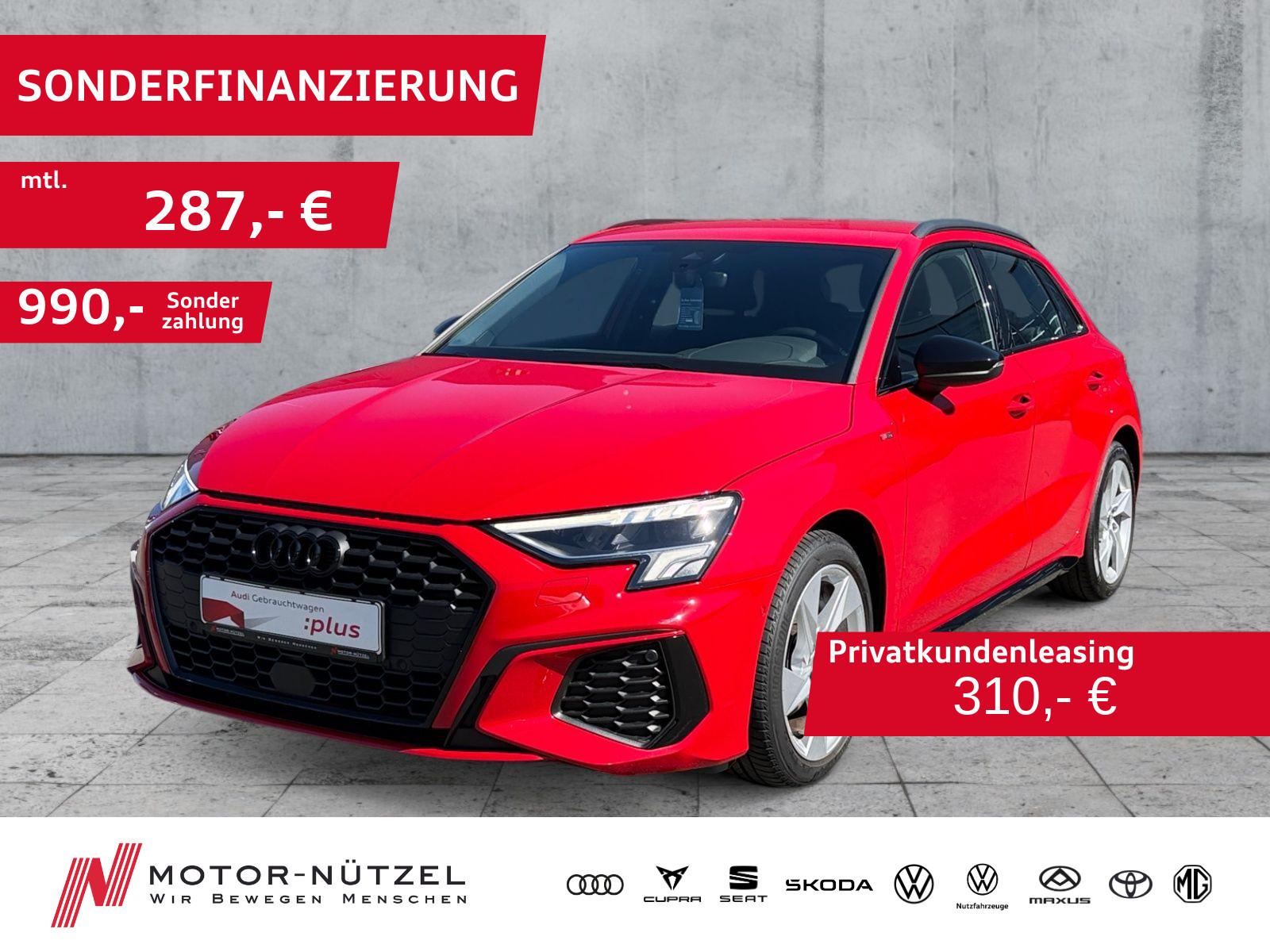 Audi A3 Sportback 30 TDI S-LINE LED+SHZ+GRA+2xPDC+DAB